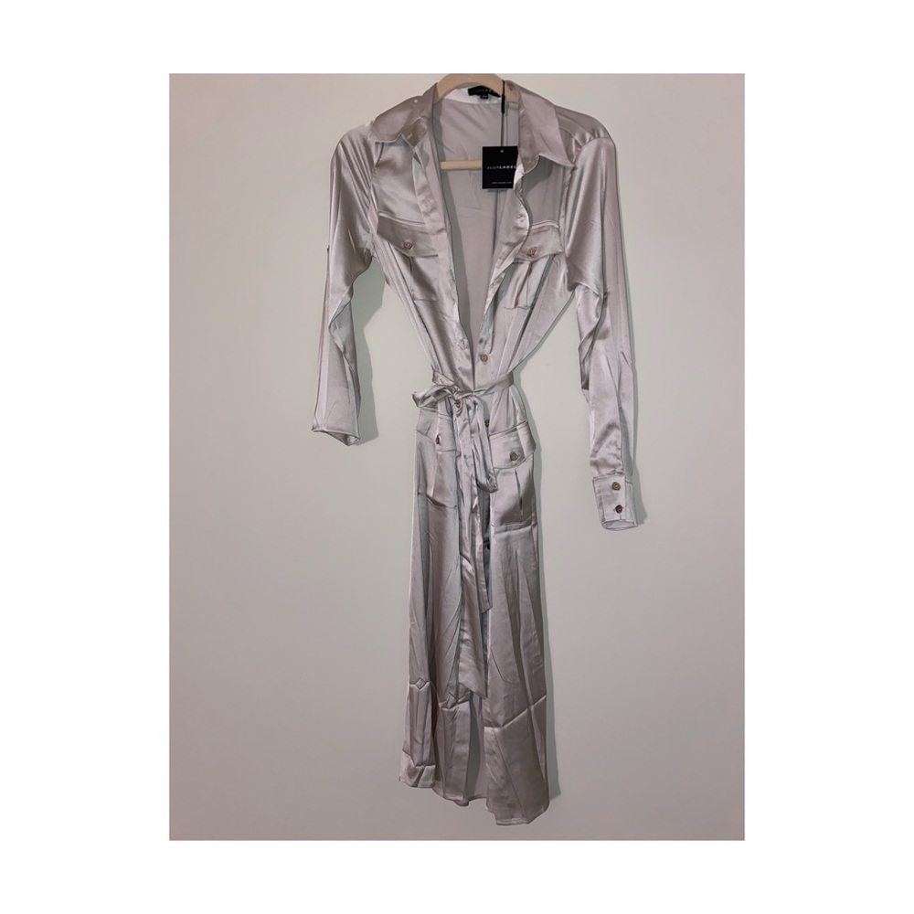 Long-sleeved Champagne Duster 💫